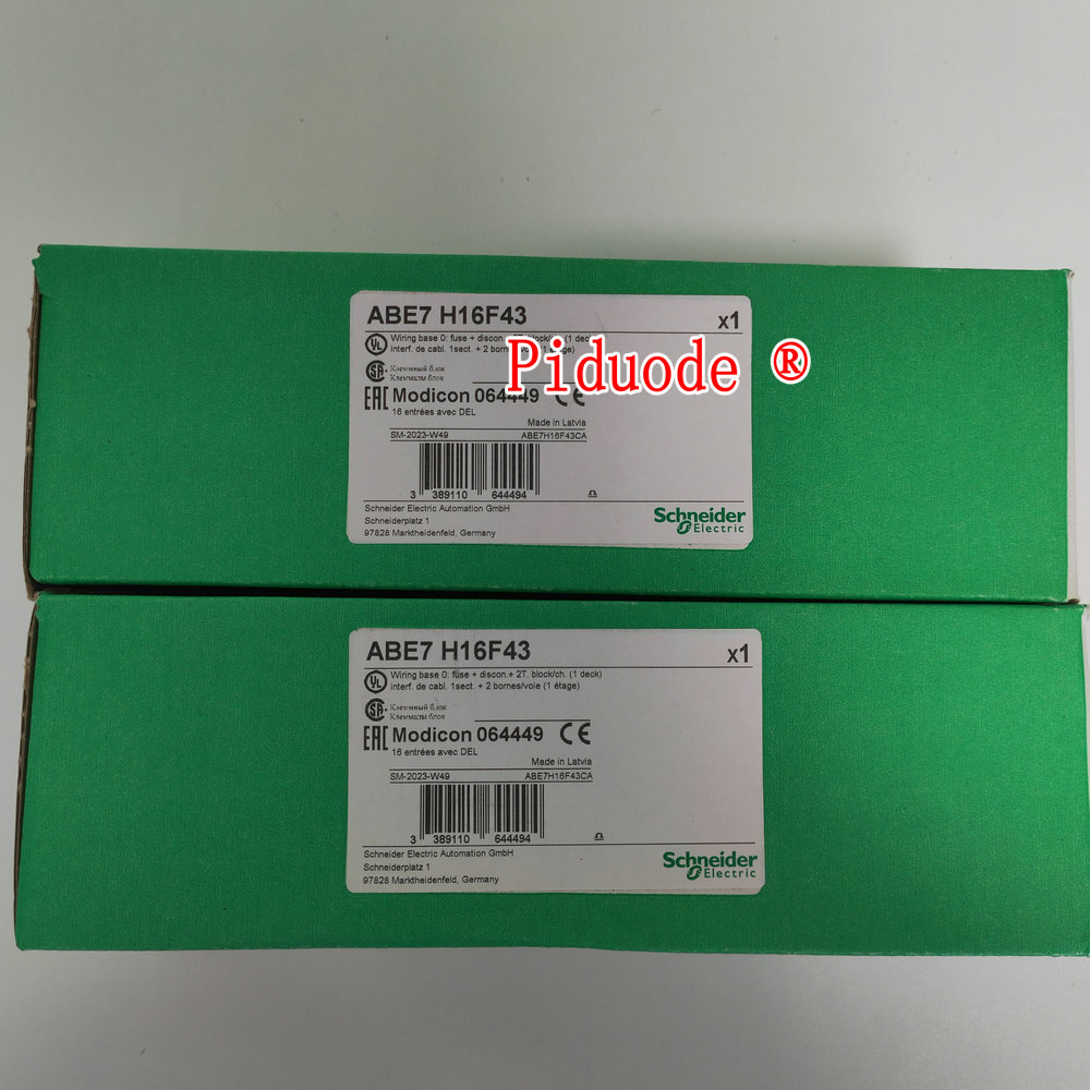 Schneider ABE7H16F43 Passive connection base brand new, original and genuine in stock